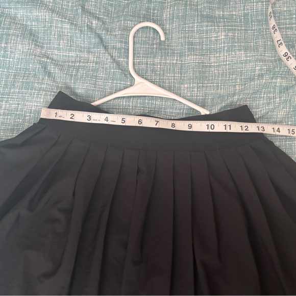Pleated Women’s Tennis Skirts Black S Running Shorts Athletic Golf Skorts - Picture 7 of 8